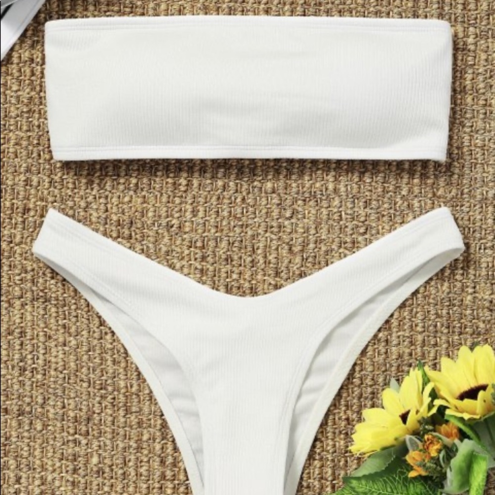 Zaful bandeau bikini NWOT